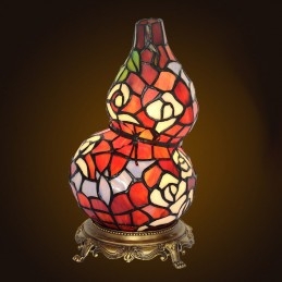 Retro Gourd Tiffany Stained...