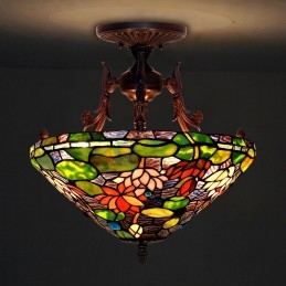 40 cm Tiffany Stained Glass...