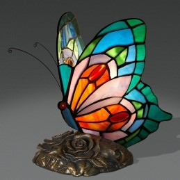 Butterfly Tiffany Stained...