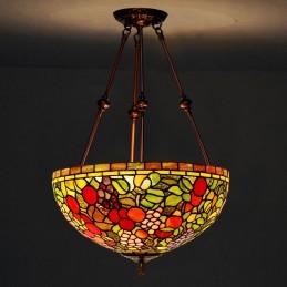40 cm Rural Tiffany Stained...