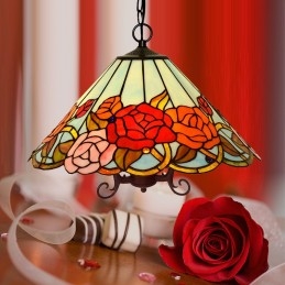 45 cm 1 Light Rose Tiffany...