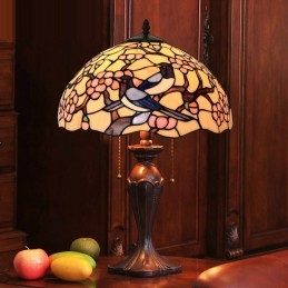 40 cm Retro Tiffany Stained...