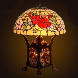 40 cm Rose Tiffany Stained...