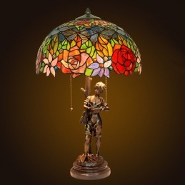 40 cm Rose Brass Tiffany...