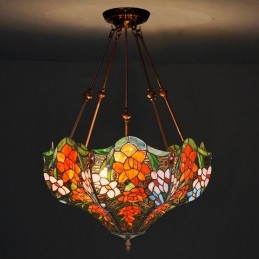 45 cm Rose Tiffany Stained...