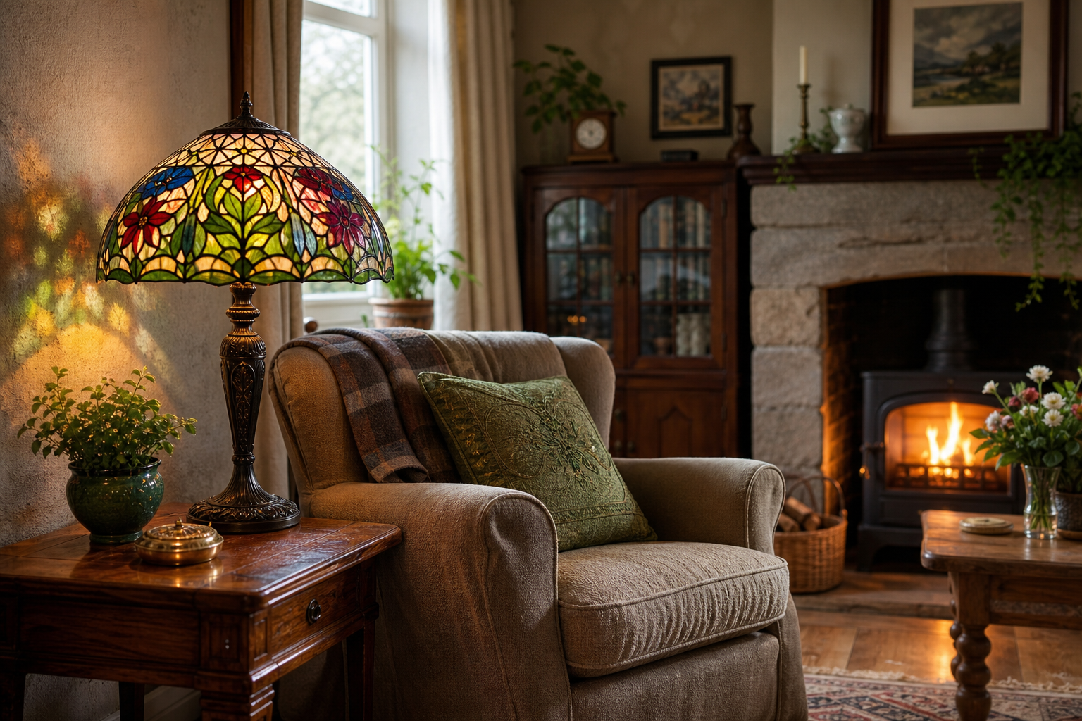 How Art Nouveau Lamps Bring Irish Homes to Life