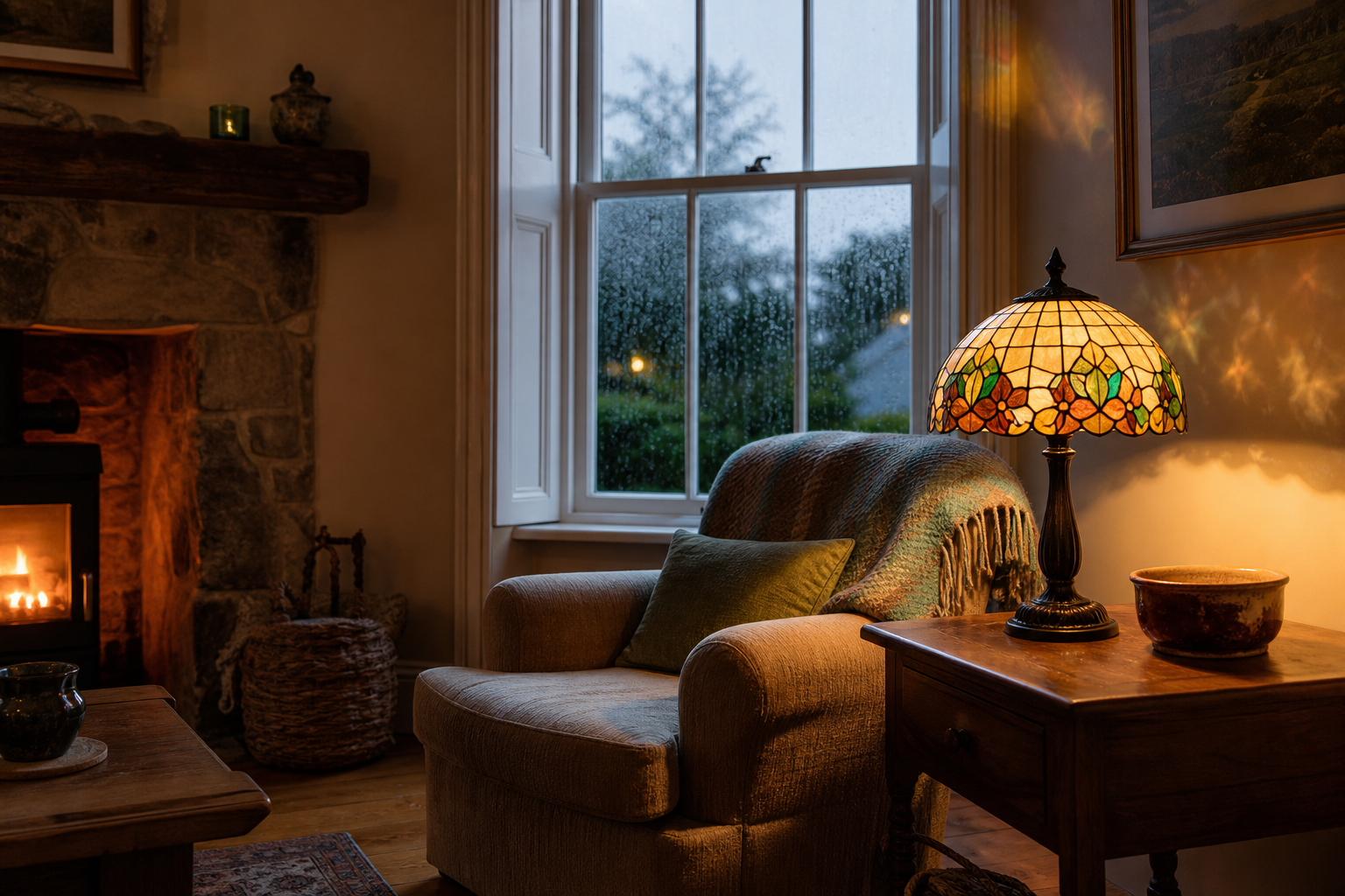 Choosing the Perfect Small Tiffany Table Lamp for Irish Homes