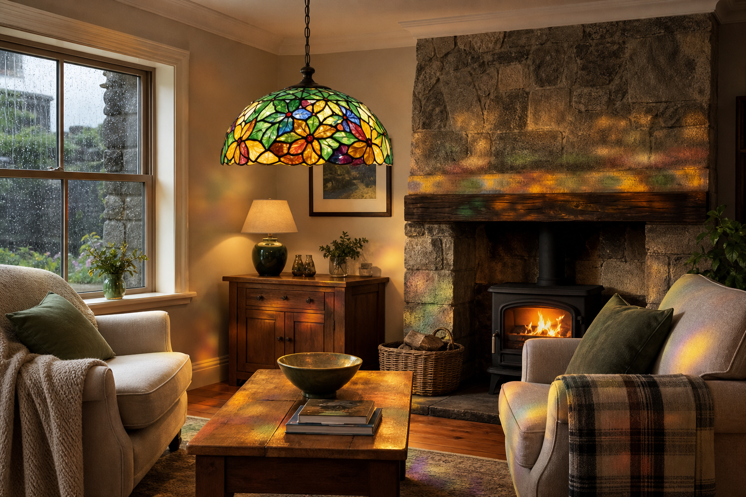How Stained Glass Lighting Transforms Irish Homes: Practical Inspiration for Real Living Spaces