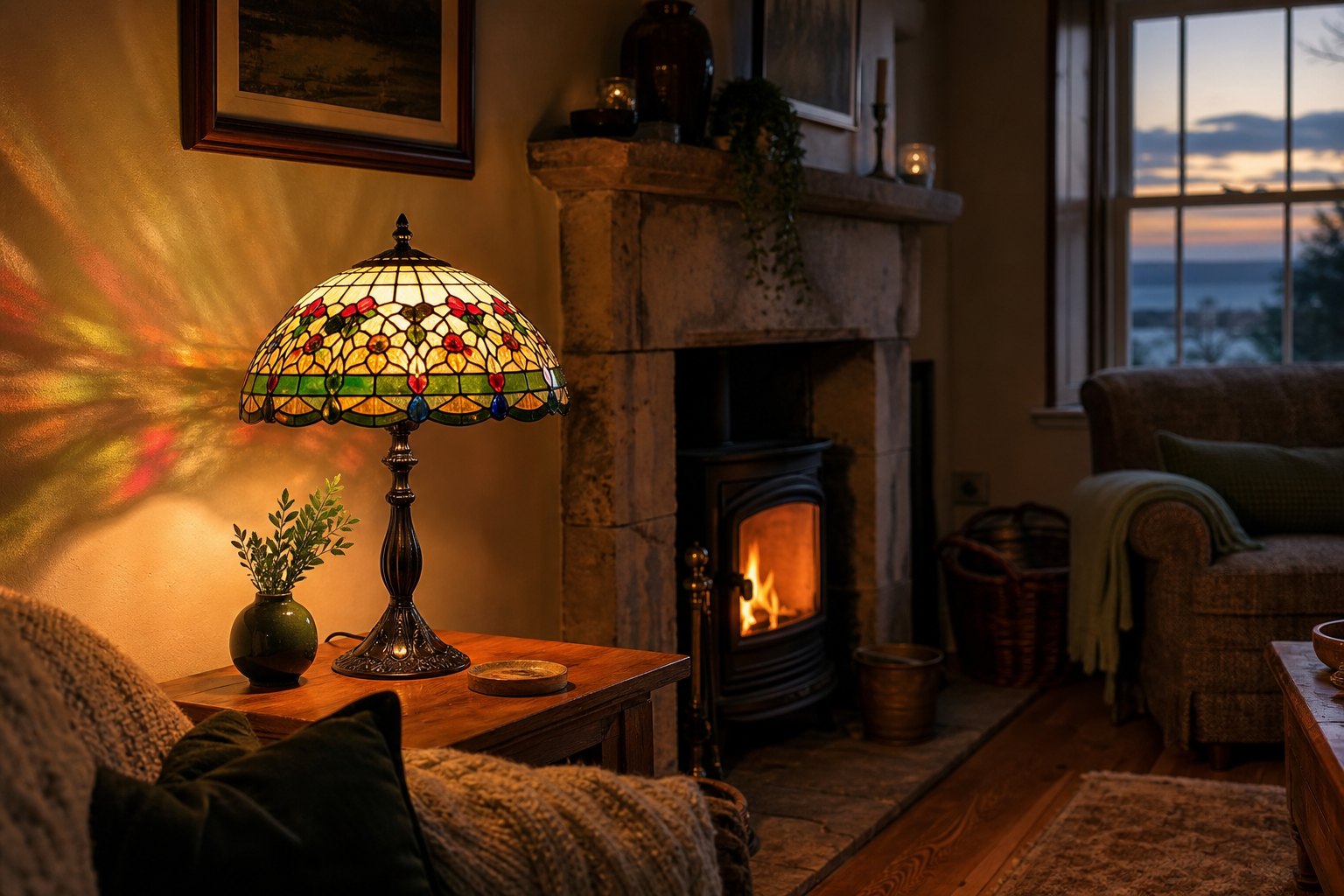 Bringing Style and Warmth Home: Choosing a Tiffany Banker Lamp in Ireland