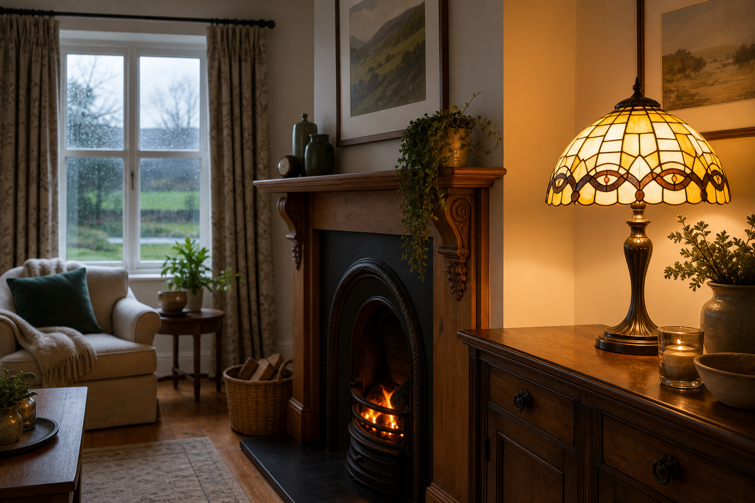 How Tiffany Lamps Add Warmth and Character to Irish Homes