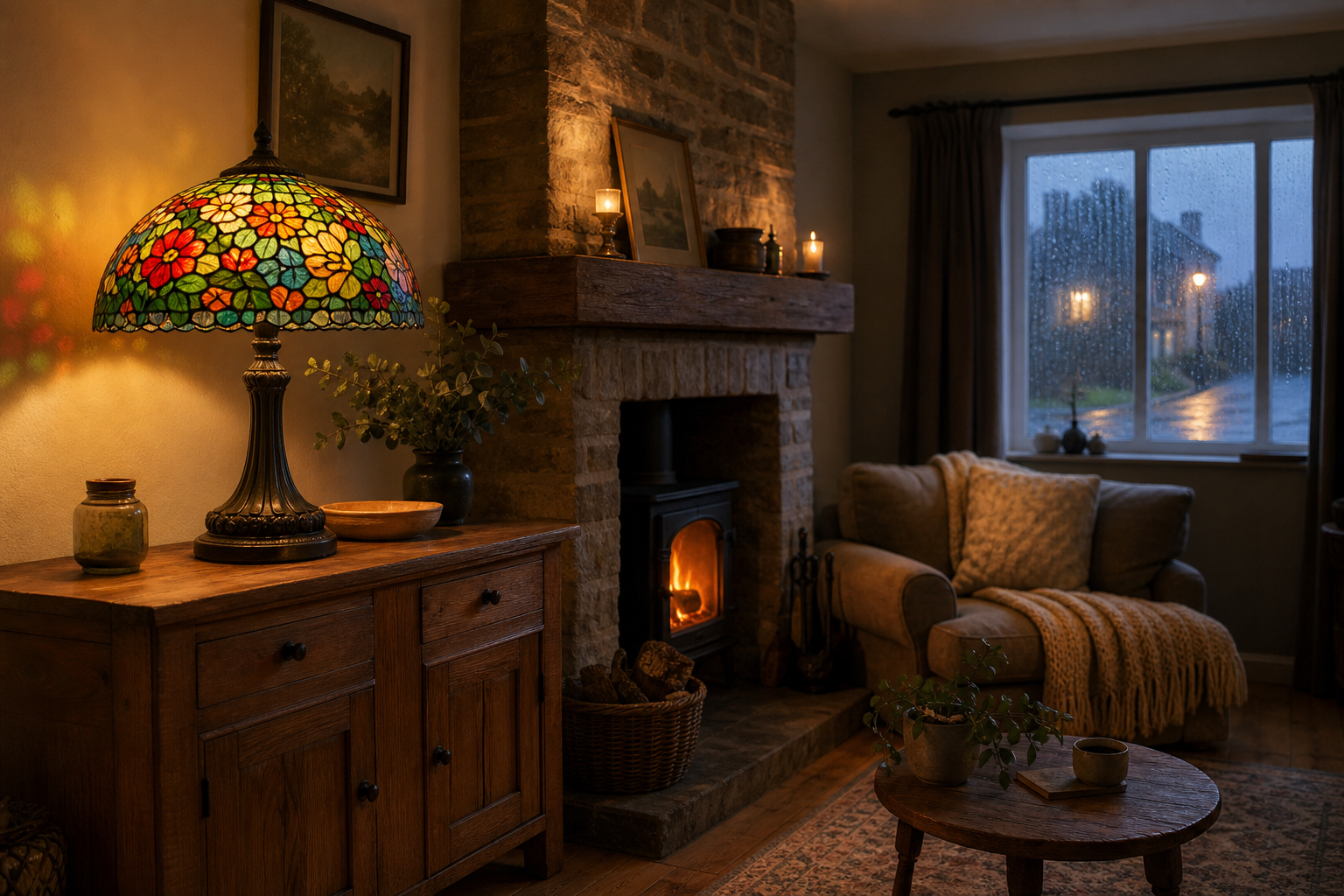 How Tiffany Style Lamps Add Warmth and Character to Irish Homes