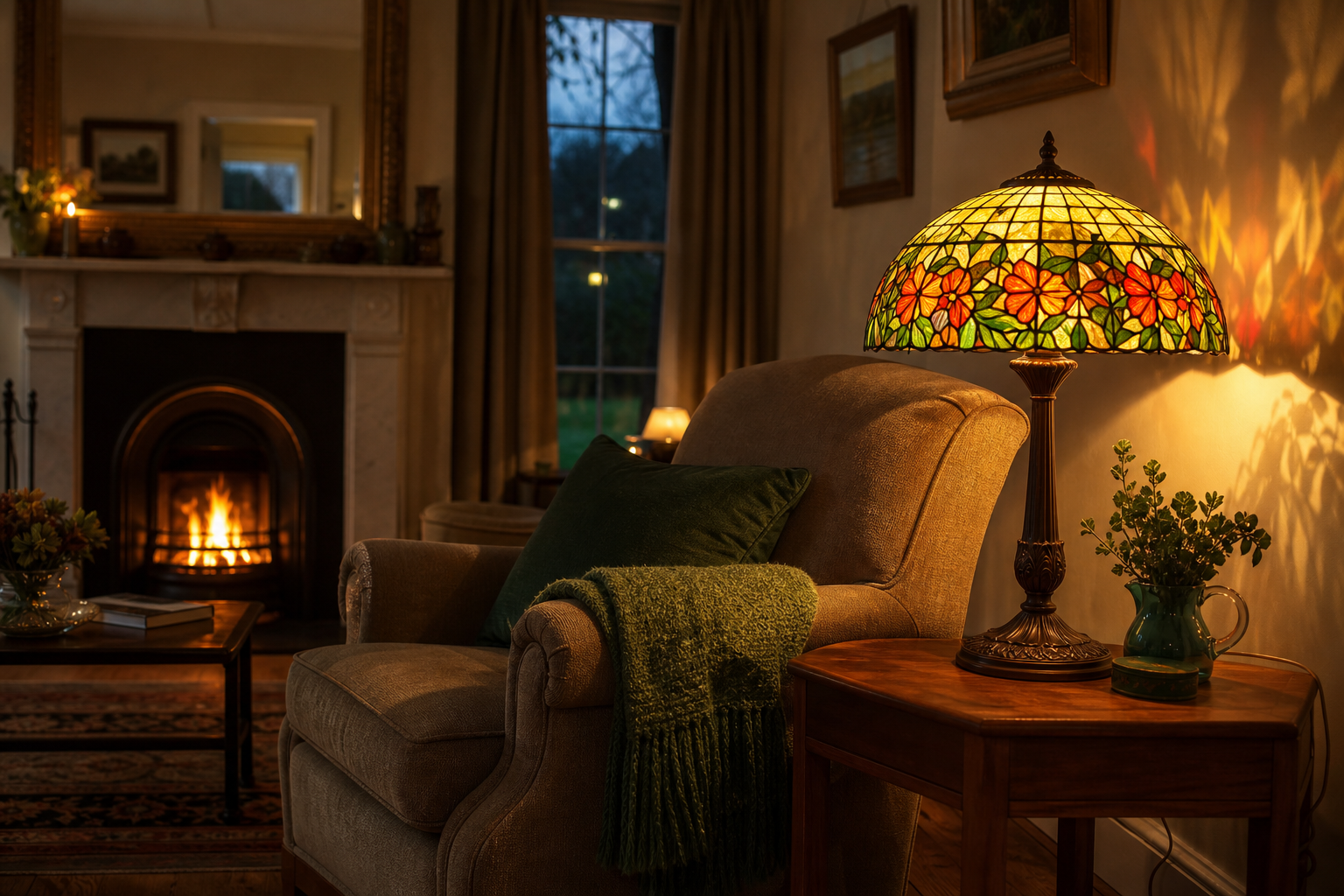 How to Choose the Perfect Tiffany Table Lamp for Your Irish Living Room