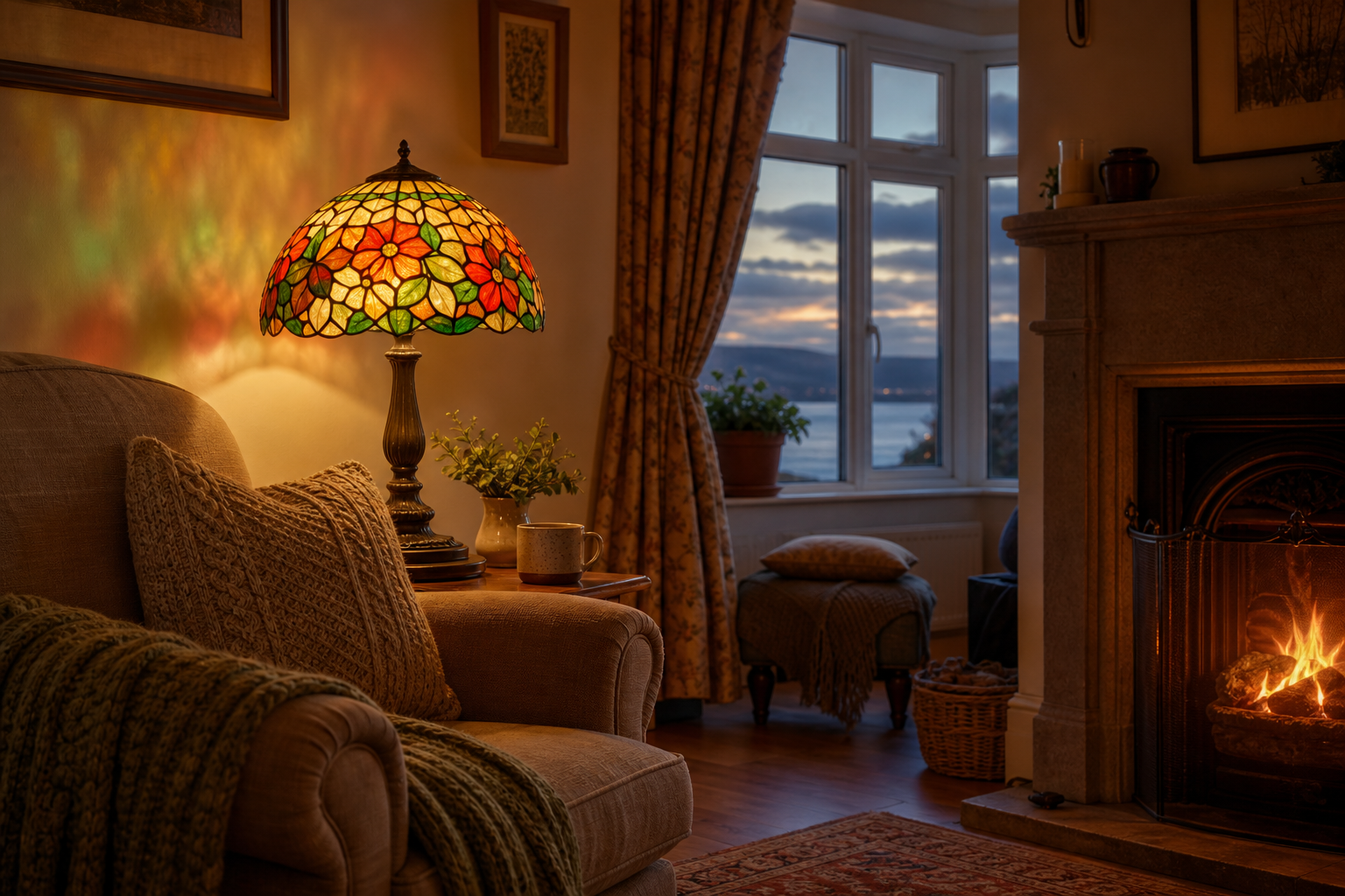Choosing the Perfect Vintage Tiffany Table Lamp for Your Irish Home