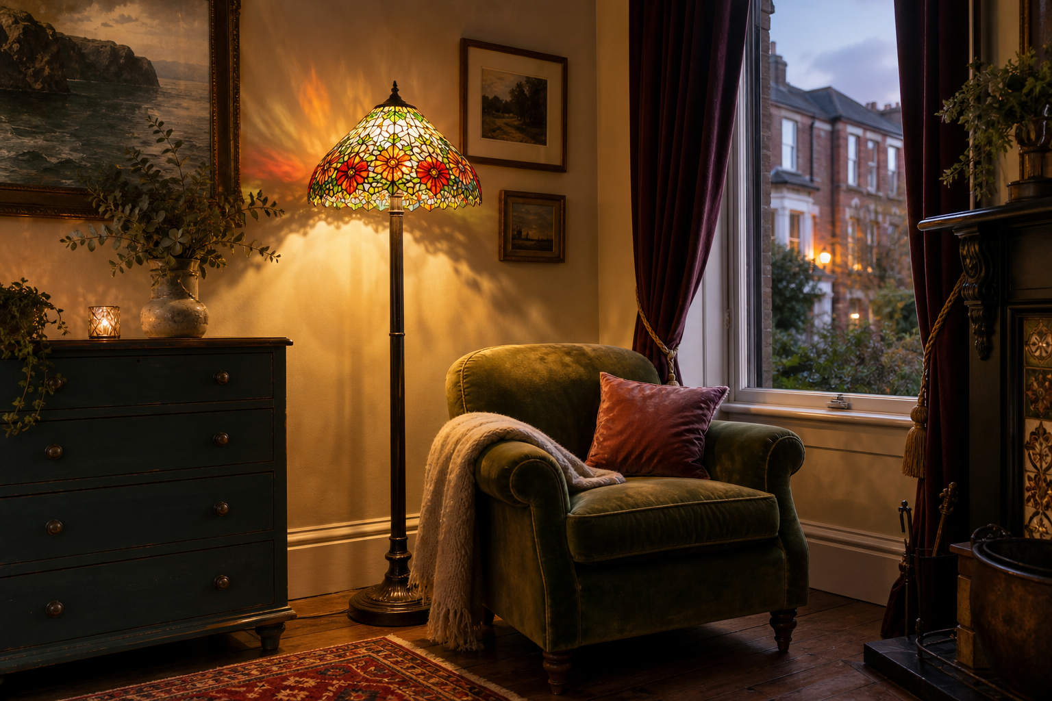 Light Up Irish Corners: Choosing a Stained Glass Floor Lamp for Every Home