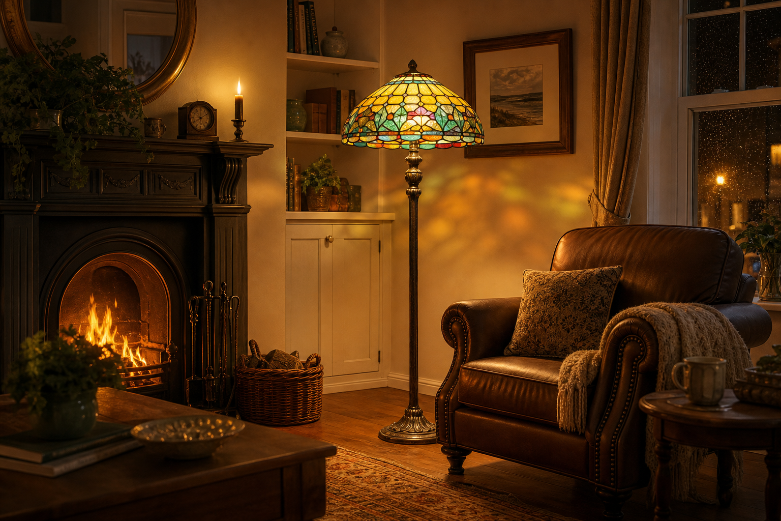 Tiffany Floor Lamps: Bringing Timeless Warmth to Irish Homes