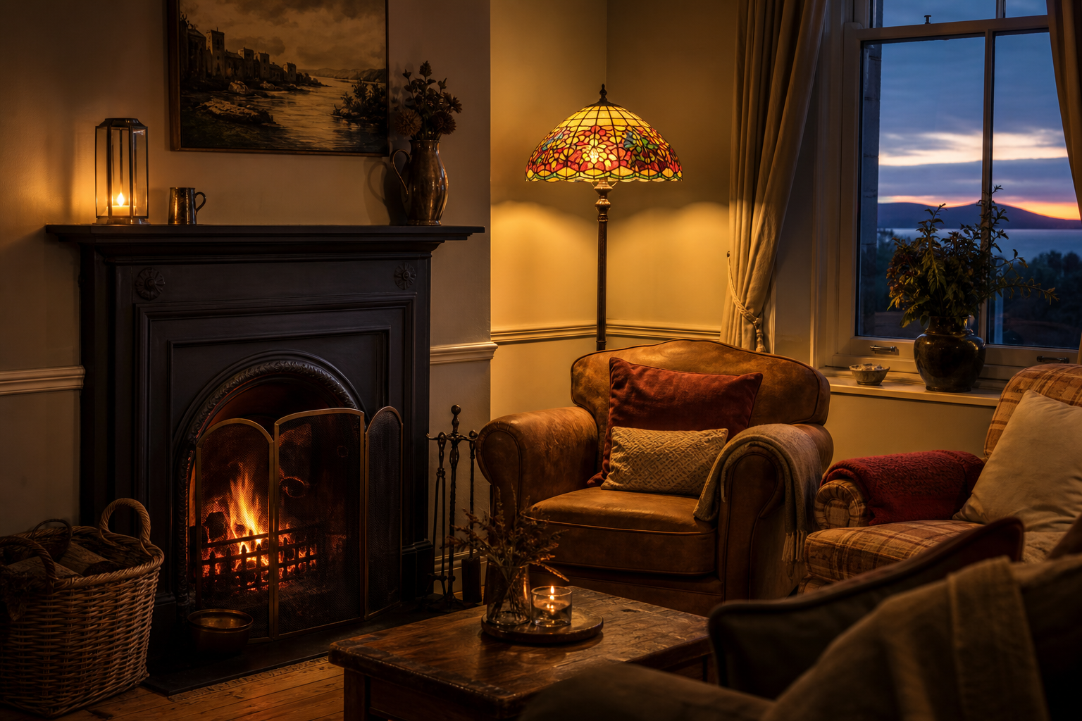 Lighting Irish Evenings: How to Pick the Right Tiffany Standing Lamp for Cosy Gatherings